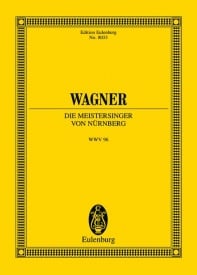 Wagner: The Mastersingers of Nuremberg WWV 96 (Study Score) published by Eulenburg